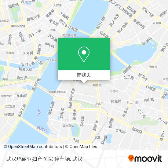 武汉玛丽亚妇产医院-停车场地图