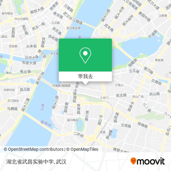 湖北省武昌实验中学地图