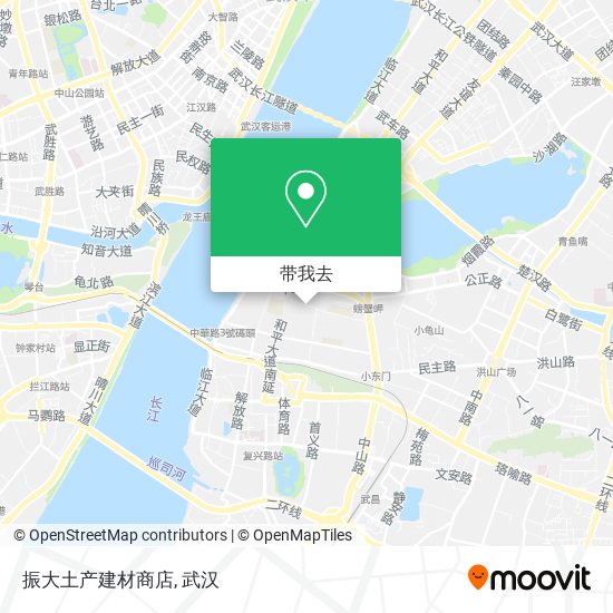 振大土产建材商店地图