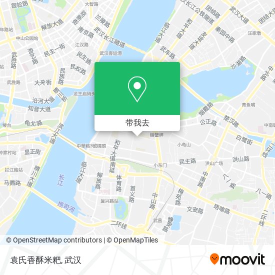 袁氏香酥米粑地图