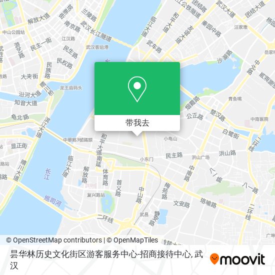 昙华林历史文化街区游客服务中心-招商接待中心地图