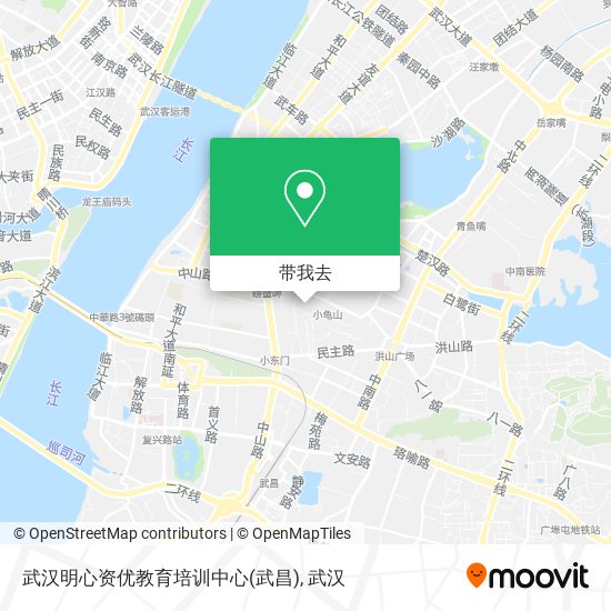 武汉明心资优教育培训中心(武昌)地图