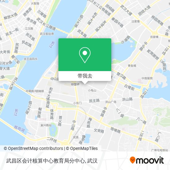 武昌区会计核算中心教育局分中心地图