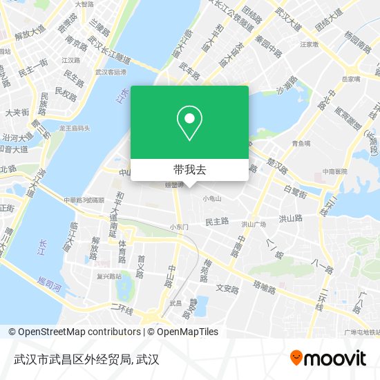 武汉市武昌区外经贸局地图