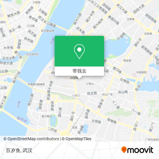 百岁鱼地图