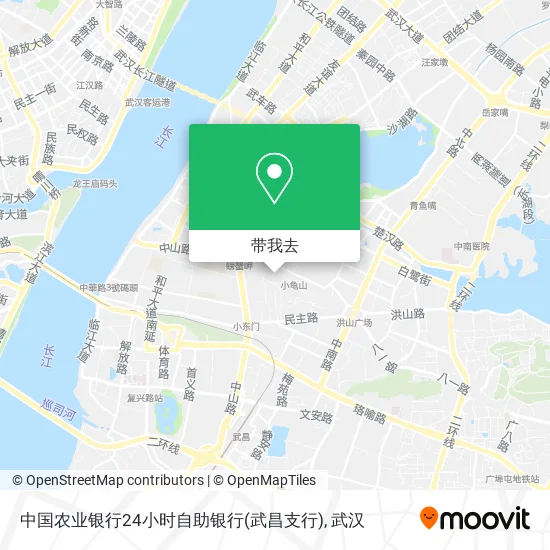 中国农业银行24小时自助银行(武昌支行)地图