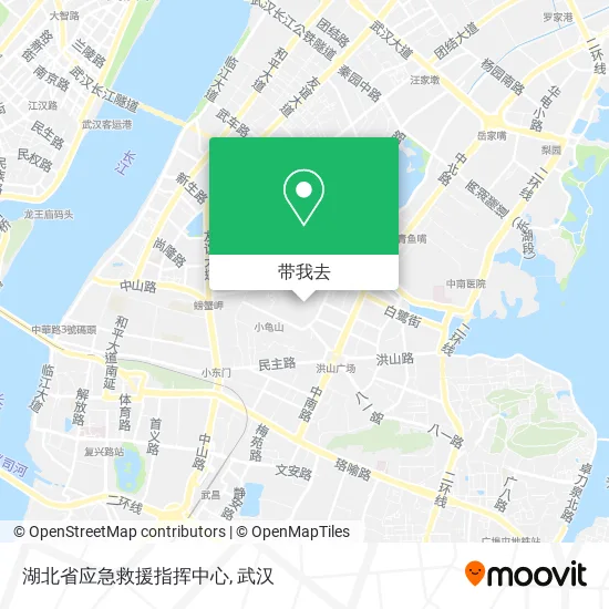 湖北省应急救援指挥中心地图