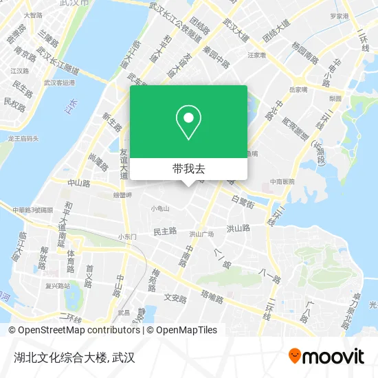湖北文化综合大楼地图