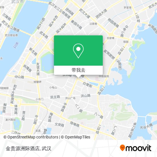 金贵源洲际酒店地图