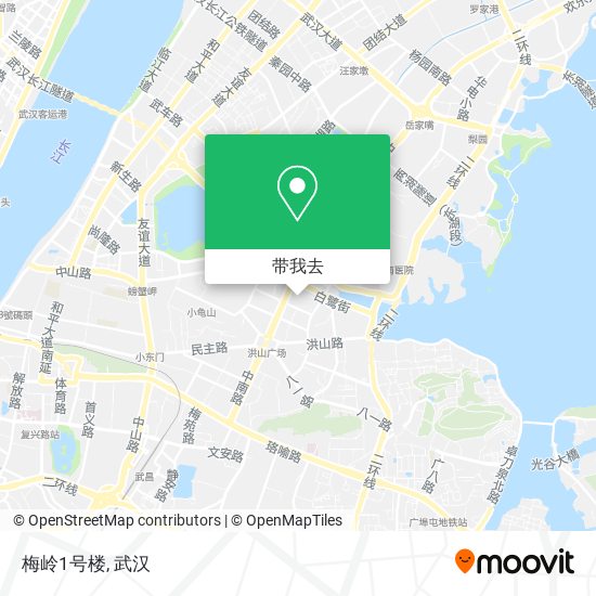 梅岭1号楼地图