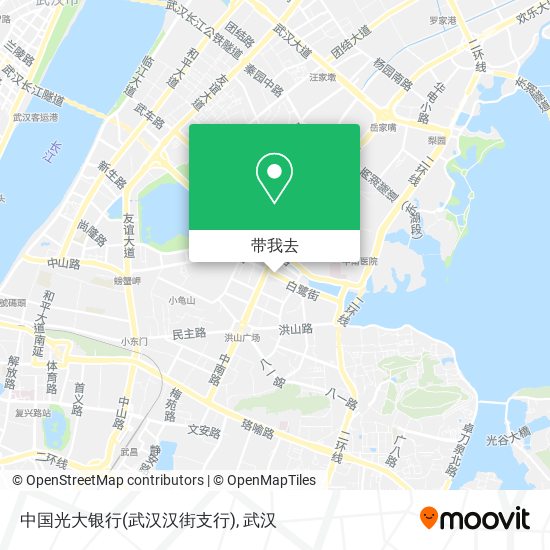 中国光大银行(武汉汉街支行)地图