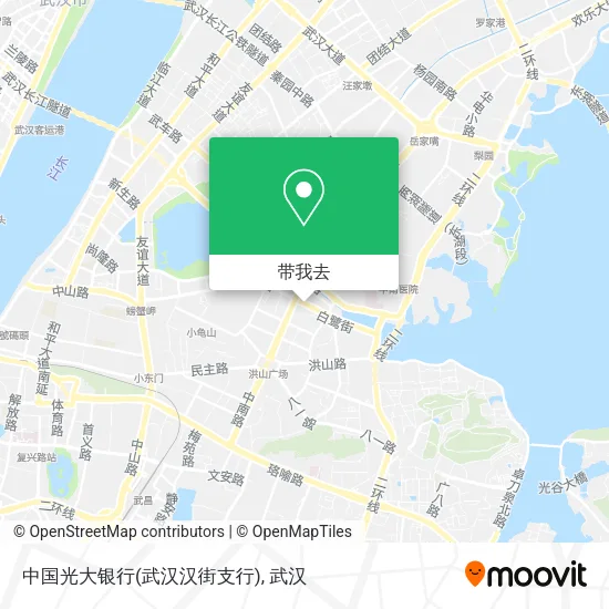 中国光大银行(武汉汉街支行)地图