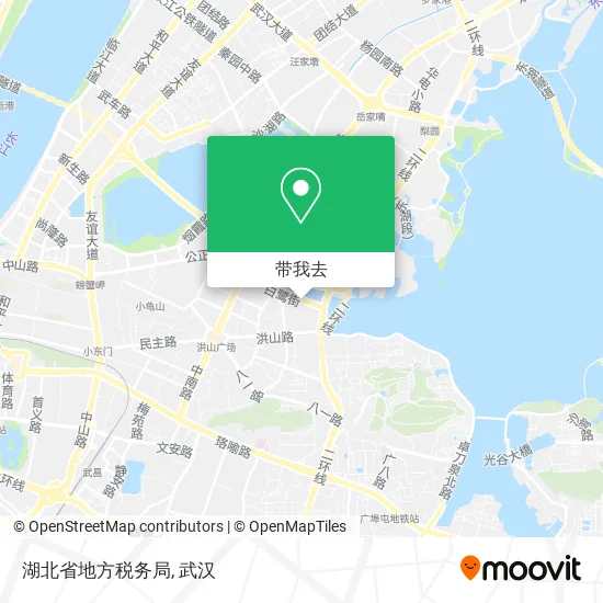 湖北省地方税务局地图