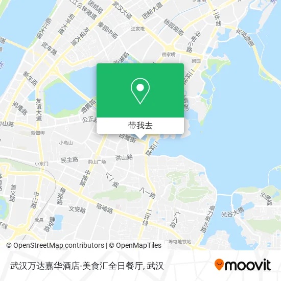 武汉万达嘉华酒店-美食汇全日餐厅地图