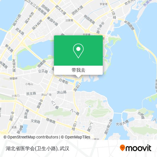 湖北省医学会(卫生小路)地图