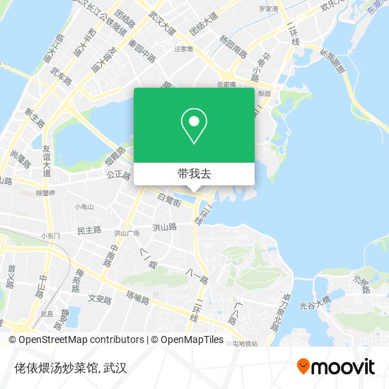 佬俵煨汤炒菜馆地图