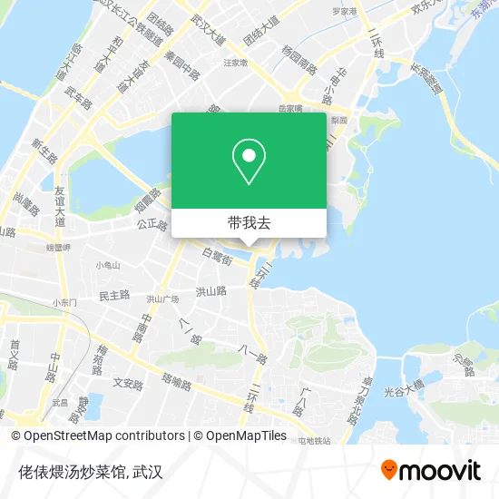 佬俵煨汤炒菜馆地图