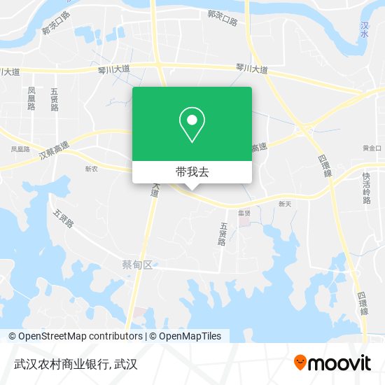 武汉农村商业银行地图