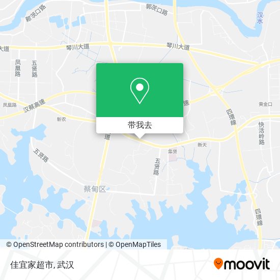 佳宜家超市地图