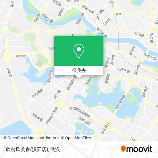 欣食风美食(汉阳店)地图