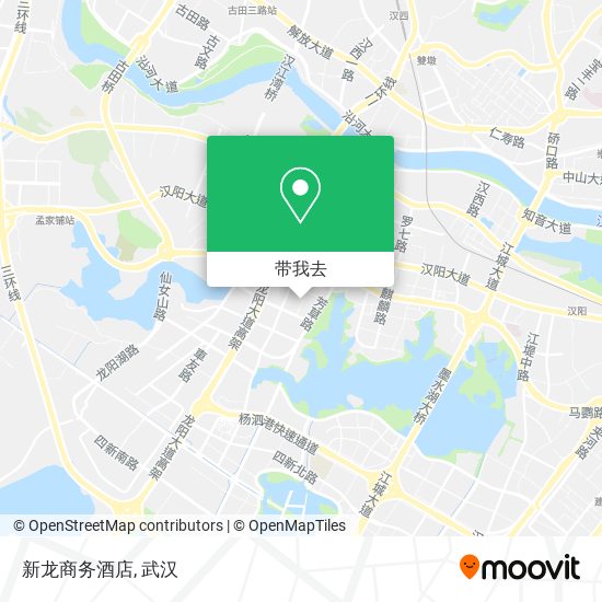 新龙商务酒店地图