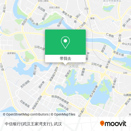 中信银行(武汉王家湾支行)地图