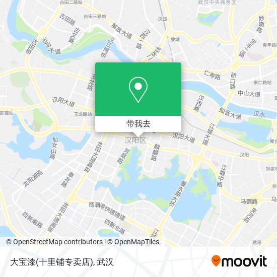 大宝漆(十里铺专卖店)地图
