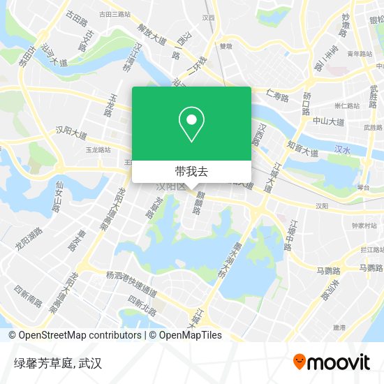 绿馨芳草庭地图