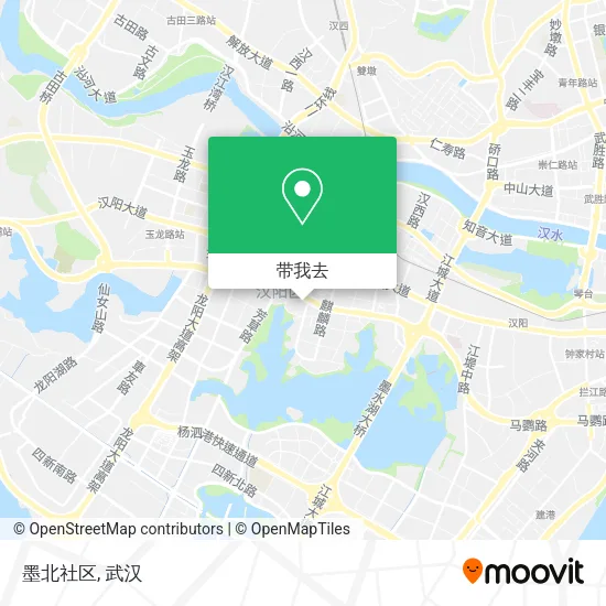 墨北社区地图