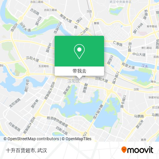 十升百货超市地图