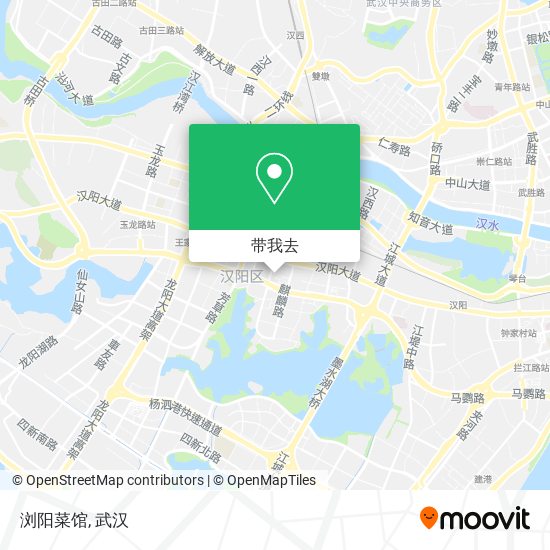 浏阳菜馆地图