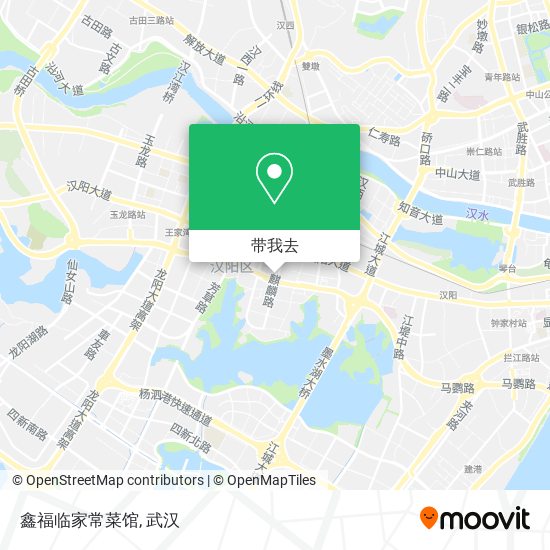 鑫福临家常菜馆地图