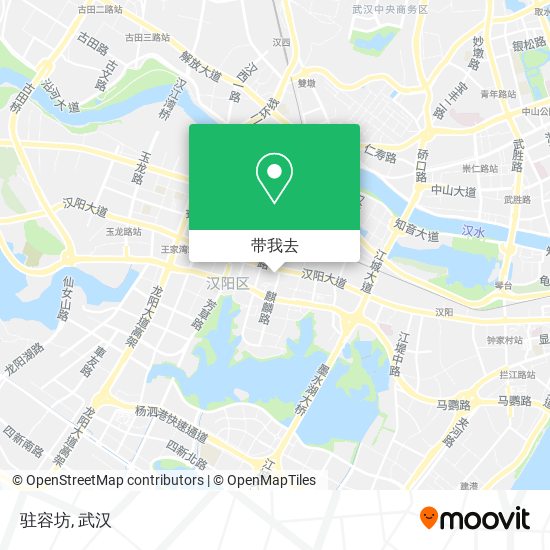 驻容坊地图