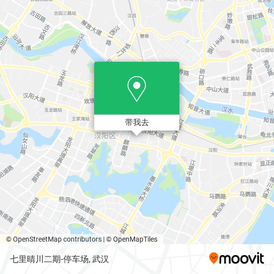 七里晴川二期-停车场地图