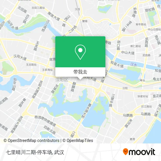 七里晴川二期-停车场地图