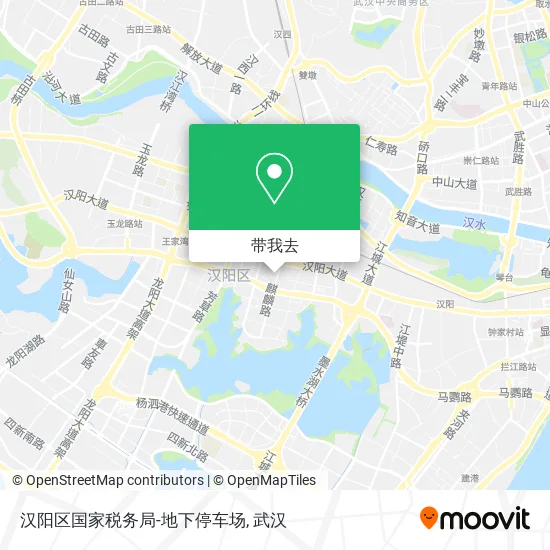 汉阳区国家税务局-地下停车场地图