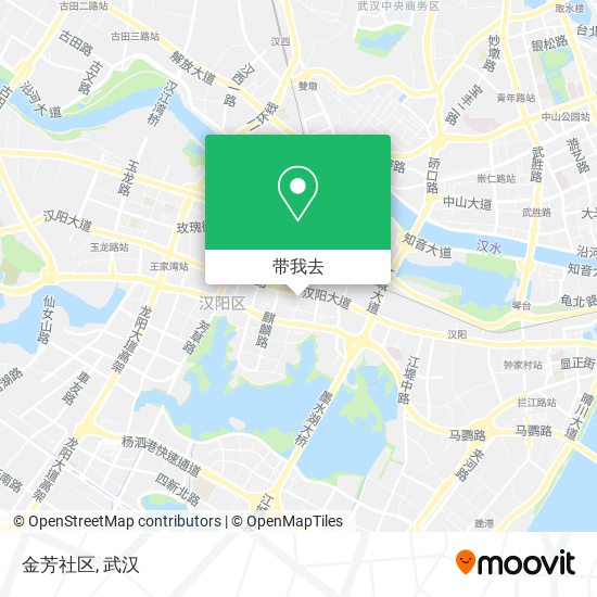 金芳社区地图