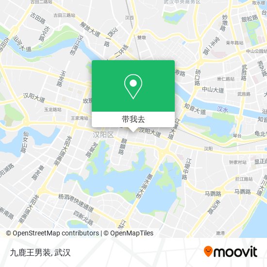 九鹿王男装地图
