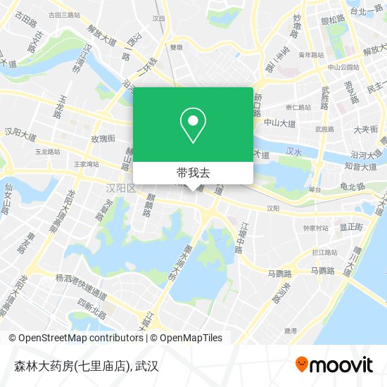 森林大药房(七里庙店)地图