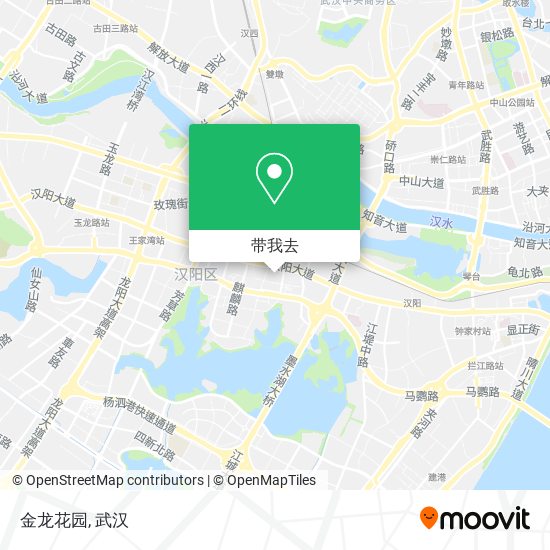 金龙花园地图