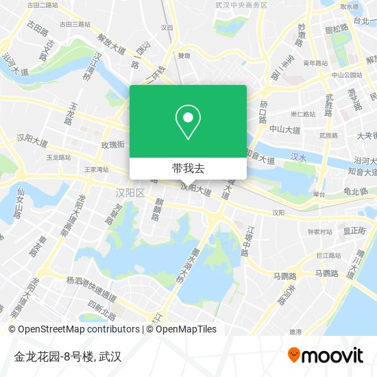 金龙花园-8号楼地图