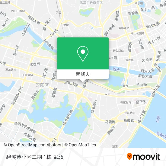 碧溪苑小区二期-1栋地图