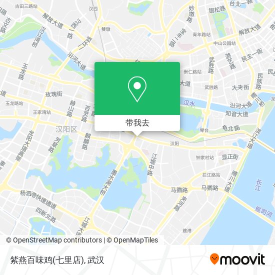 紫燕百味鸡(七里店)地图