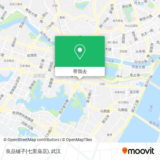 良品铺子(七里庙店)地图