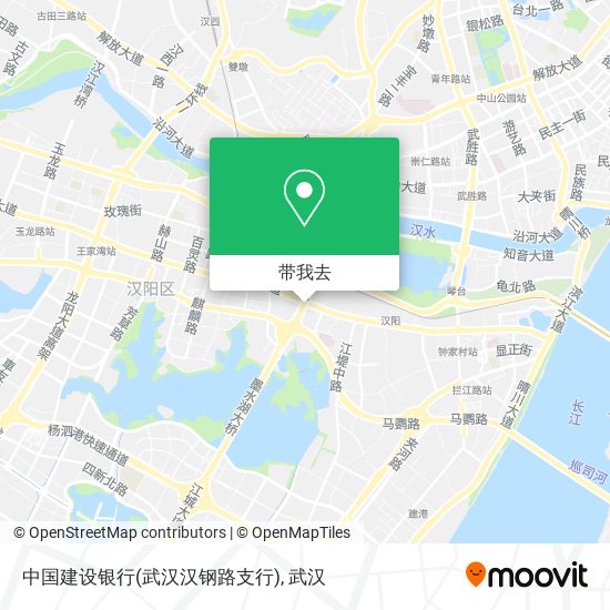 中国建设银行(武汉汉钢路支行)地图