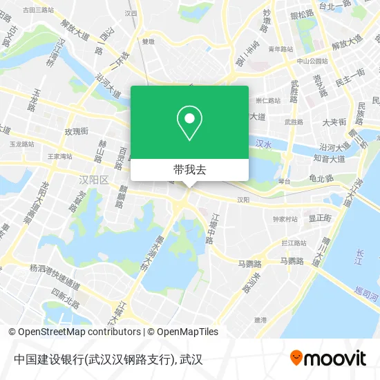 中国建设银行(武汉汉钢路支行)地图