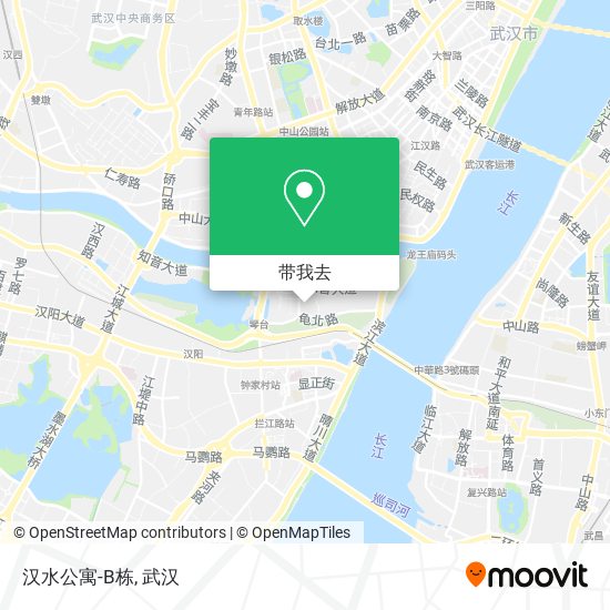 汉水公寓-B栋地图