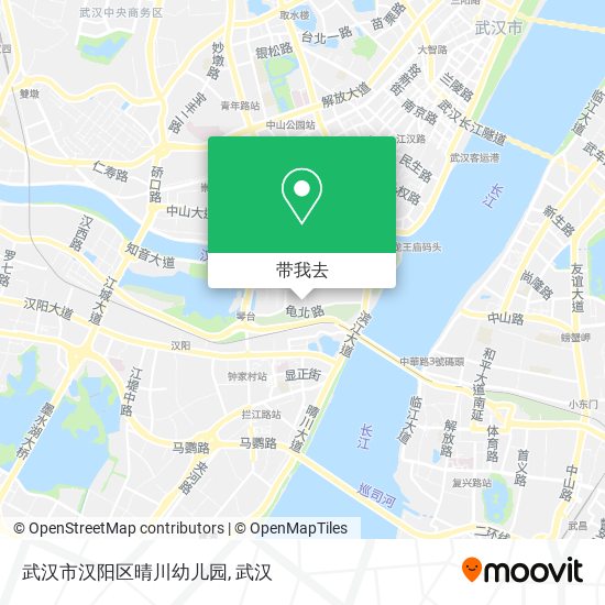 武汉市汉阳区晴川幼儿园地图