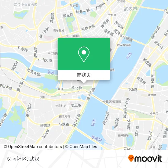 汉南社区地图