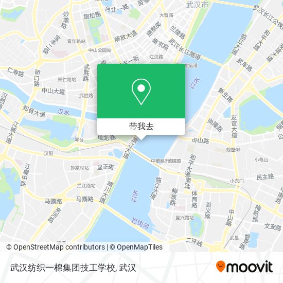 武汉纺织一棉集团技工学校地图